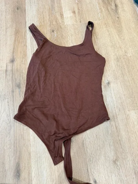 Brown Body Suit