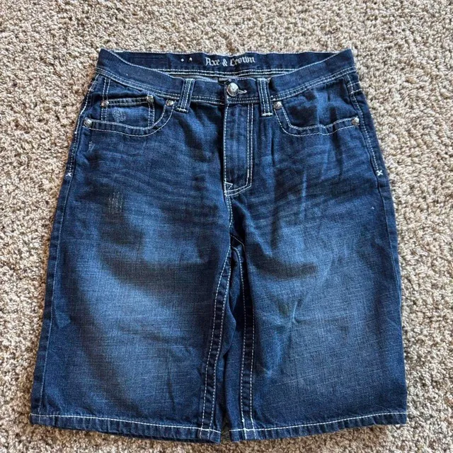 Axe & Crown Denim Shorts Size 32 Relaxed Blue Jeans