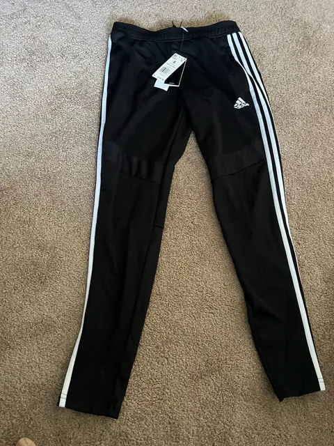 Adidas Tiro Track Pants Size S Black White