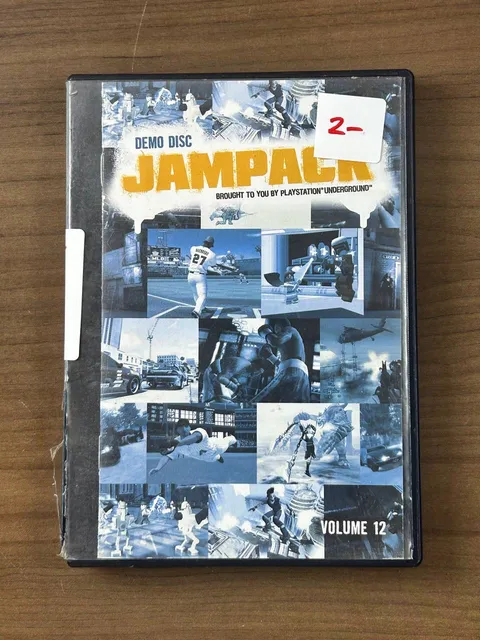 Jampack Volume 12 Demo Disc PS2 PlayStation 2 2005 Case & Disc Sony