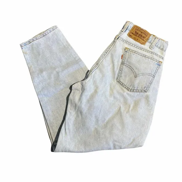 Levi's 560 Loose Fit Tapered Jeans 32x30 Light Wash Vintage Denim