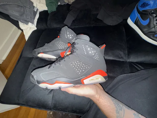 Jordan Air Jordan 6 Retro Black Infrared 2019 Sneakers