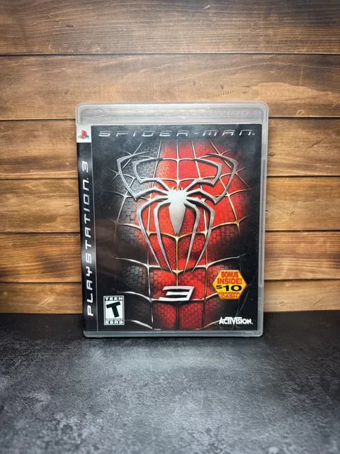 Spider-Man 3 PS3 PlayStation 3 Game Complete With Manual