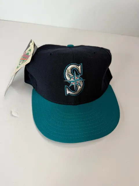 New Era Seattle Mariners 5950 Size 7 1/4 Vintage MLB Hat Fitted Cap With tags