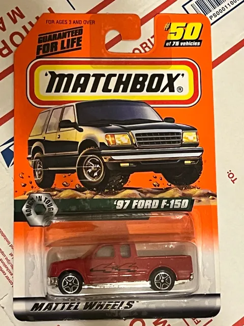 Matchbox 97 Ford F-150 Diecast Toy Truck New in Package