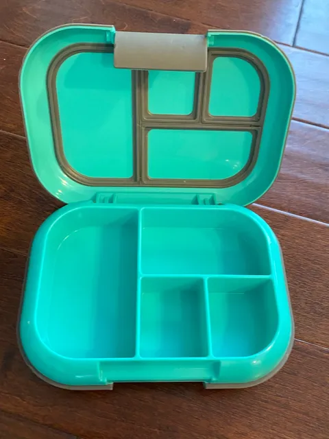 Bentgo Kids Chill Lunch Box Aqua Teal 4-Compartment Bento