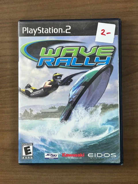 Wave Rally Sony PlayStation 2 PS2 2001 CIB Complete w/ Manual Disc Case