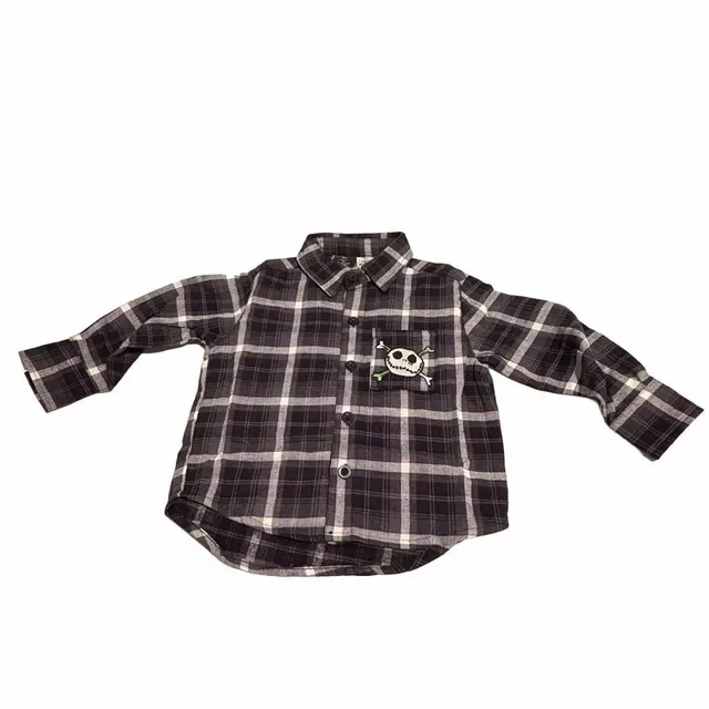 NWT Disney Nightmare Before Christmas Halloween Flannel 2T