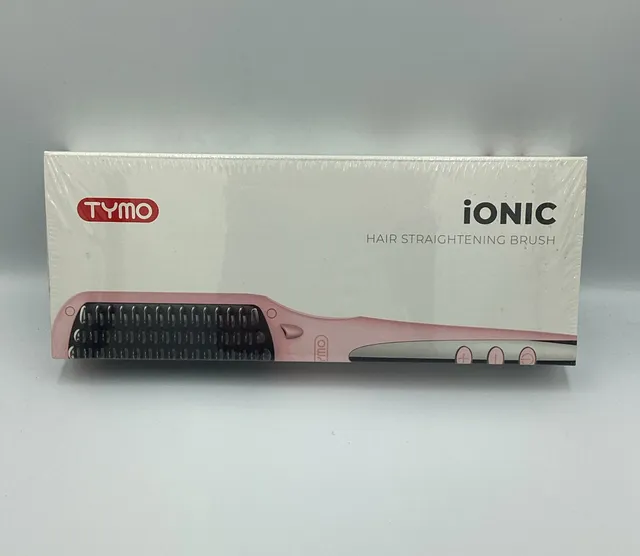 TYMO Ionic Hair Straightening Brush Pink BRAND NEW SEALED