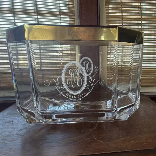 Cristal Champagne Lucite Ice Bucket by Louis Roederer [COPY]