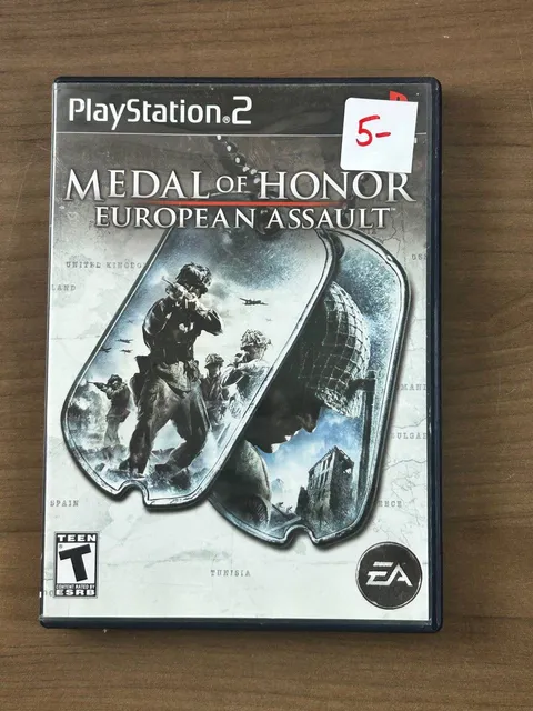 Medal of Honor European Assault Sony PlayStation 2 PS2 2005 CIB Complete