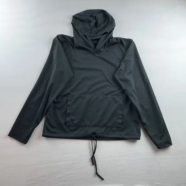 Nike Dri-FIT Hoodie Size M (8-10) Black Athletic Pullover