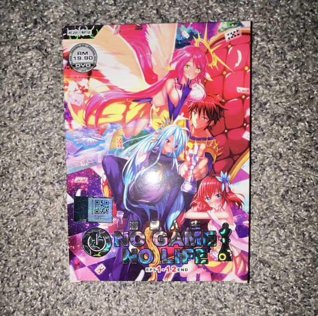 Anime No Game No Life Eps 1-12 End DVD