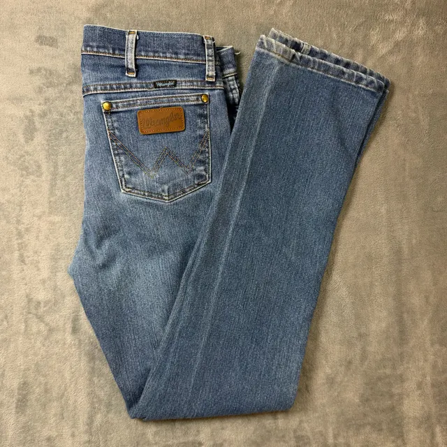 Wrangler Premium Performance Cowboy Cut Slim Fit Stretch Jeans Mens 31x36