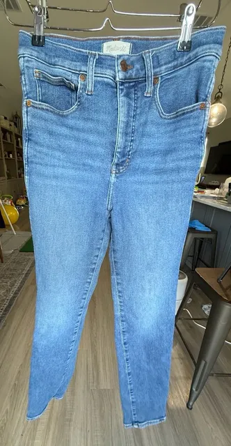 Madewell Skinny Jeans Size 26 Blue Denim