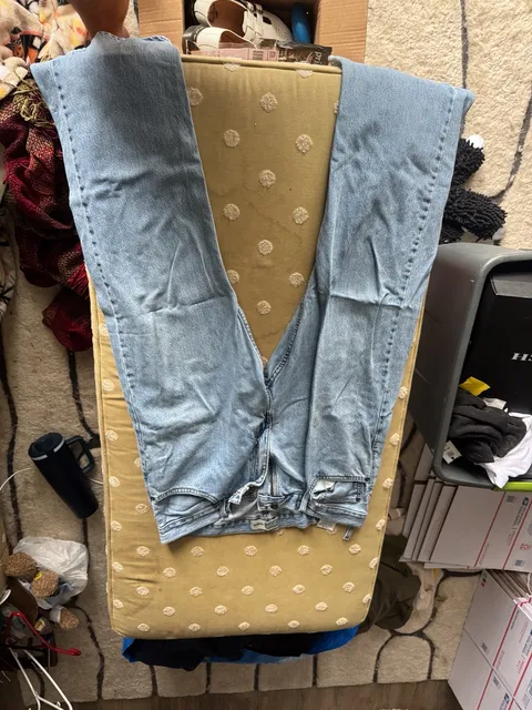 Signature By Levi Strauss & Co. Regular Fit Straight Leg Jeans 36x30 Blue