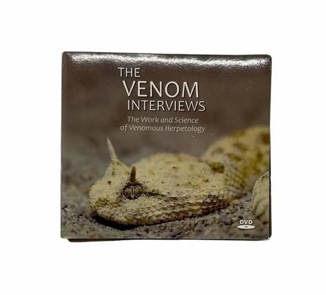 The Venom Interviews The Work and Science of Venomous Herpetology DVD