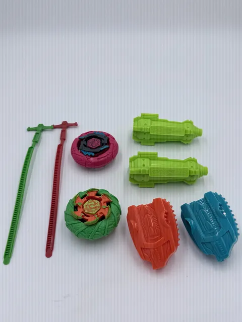 Hasbro Beywheelz Stunt Set Spin Tops Rippers Launchers Lot