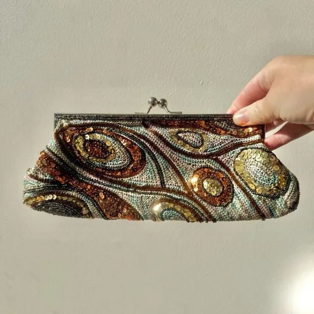 Sequence Clutch Handbag Purse