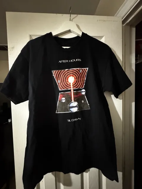 The Weeknd After Hours Til Dawn Tour T-Shirt L Black