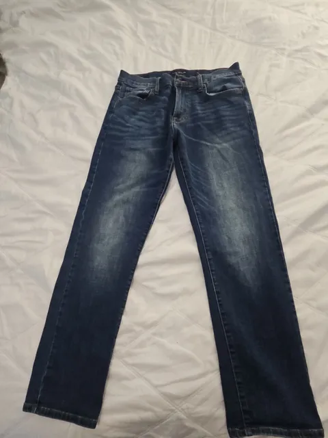 Lucky Brand 221 Straight Jeans Size 33x30 Dark Wash Denim