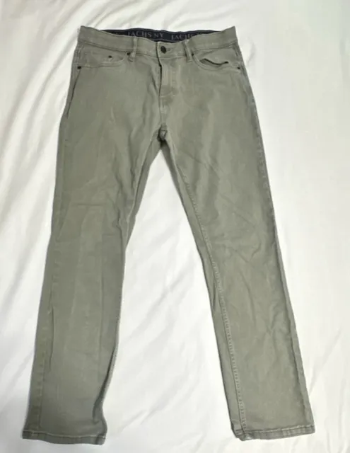 Jachs NY Slim Jeans Size 32x30 Green Denim Pants