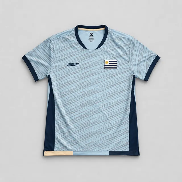FLUTECH Uruguay Soccer Jersey Light Blue