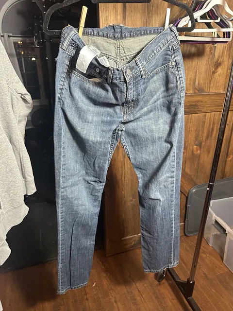 Levi's Straight Jeans W29 L32 Blue Denim