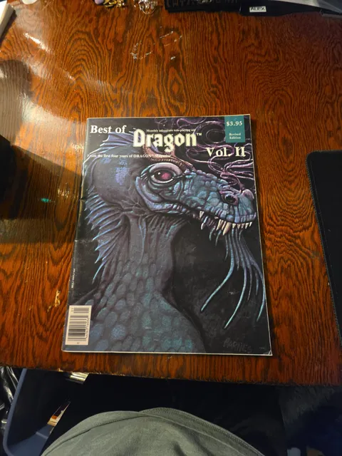 Best Of Dragon Vol. II Magazine TSR Hobbies 1981