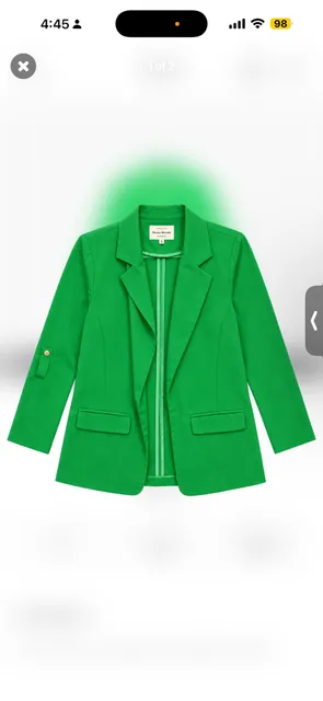 Haute Monde Green Blazer Size S