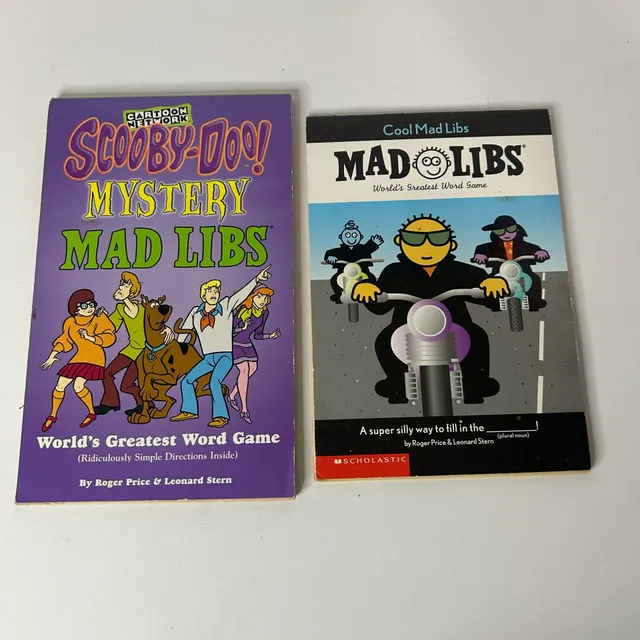 Mad Libs Book lot of 2