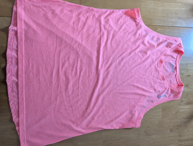 Reebok Tank Top Size XL Pink Athletic Workout Shirt