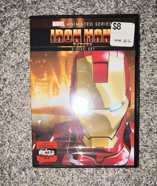 Marvel Animated Series Iron Man Complete Series DVD Sealed