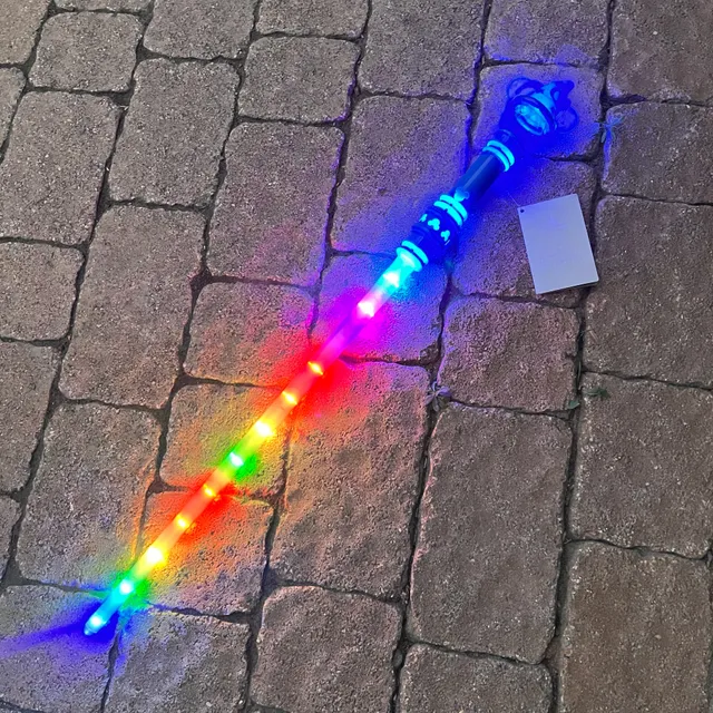 NWT Disney Parks Disneyland Fantasia Sorcerer Mickey Mouse LED Light Up Wand 🪄
