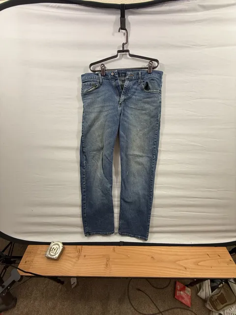 Wrangler Jeans Straight Fit Blue Denim