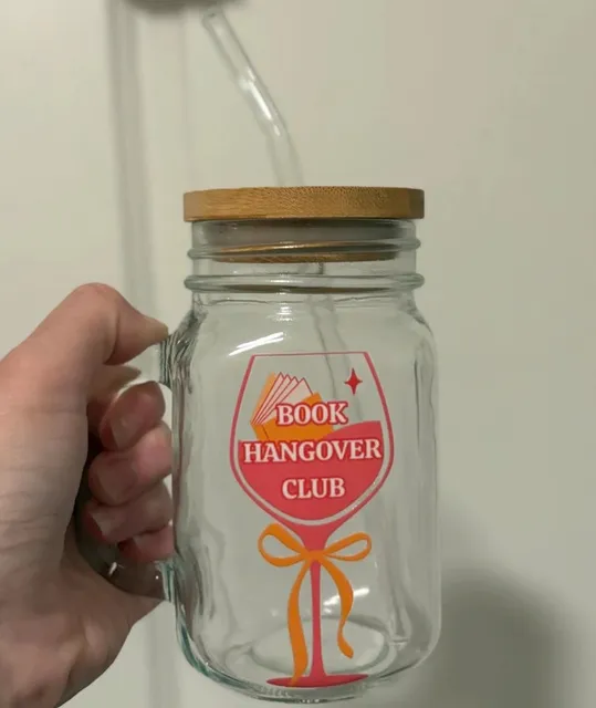 Book themed cup