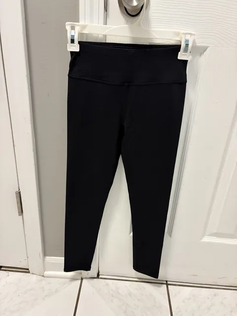 Girls Stelle Black Yoga Leggings
