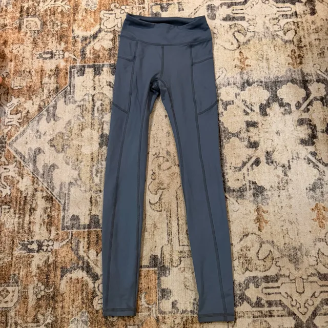 Gilly Hicks Leggings Size XS Blue Pocket Activewear