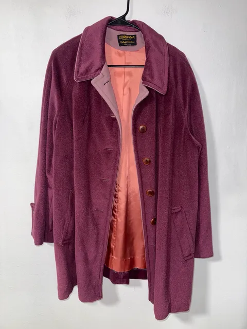 Cordana by Wellington Fashions Vintage Velvet Coat