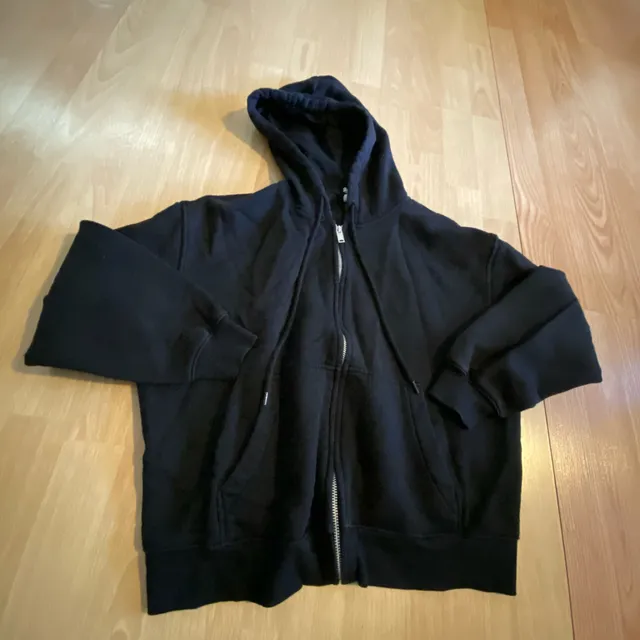 Black Full Zip Hoodie