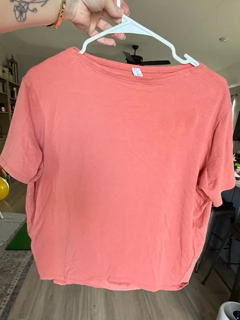 lululemon T-Shirt Size 2 Pink Short Sleeve