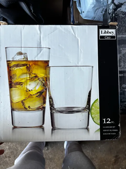 Libbey Geo 12 Pc Glassware Set