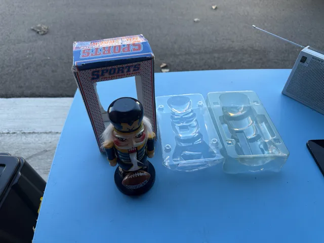 Sports Collectors Series Michigan Wolverines Football Nutcracker with Box