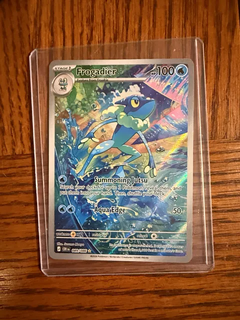 Pokemon Frogadier 089/086 Illustration Rare Card