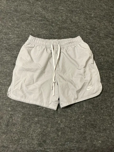 Nike Nylon Shorts Womens Size Small Gray 100% Polyester