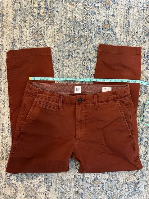 Gap Skinny Pants 31x30 Brown Chinos