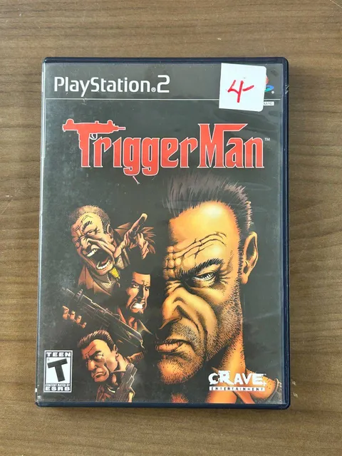 Trigger Man Sony PlayStation 2 PS2 2004 CIB Complete w/ Manual Crave
