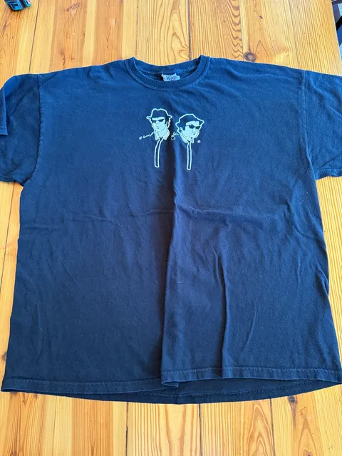 House of Blues Blues Brothers Chicago T-Shirt XX Large Black