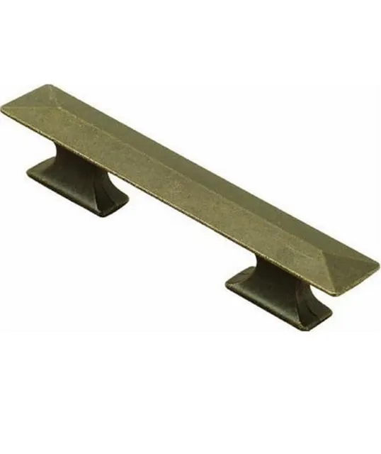 10 pk P2153-WOA Hickory Bungalow 3" and 3 3/4" Bar Pull Windover Antique,