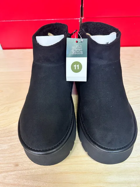 Wild Fable Ankle Boots Size 11 Black